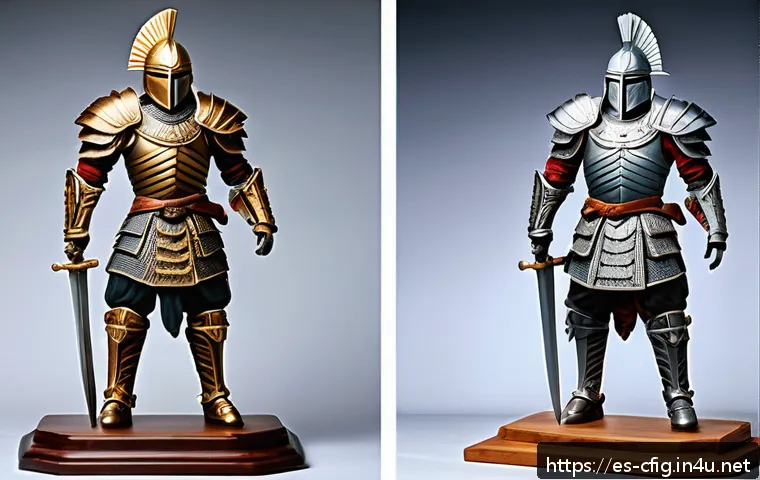 피규어 무게 중심 안정화 방법 - A highly detailed resin sculpture of a tall warrior figure standing firmly on a wide, reinforced woo...