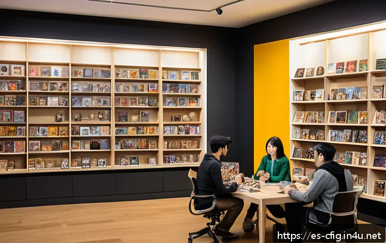 피규어 수집가를 위한 추천 커뮤니티 - A vibrant digital forum scene showing a diverse group of passionate adult collectors engaged in a li...